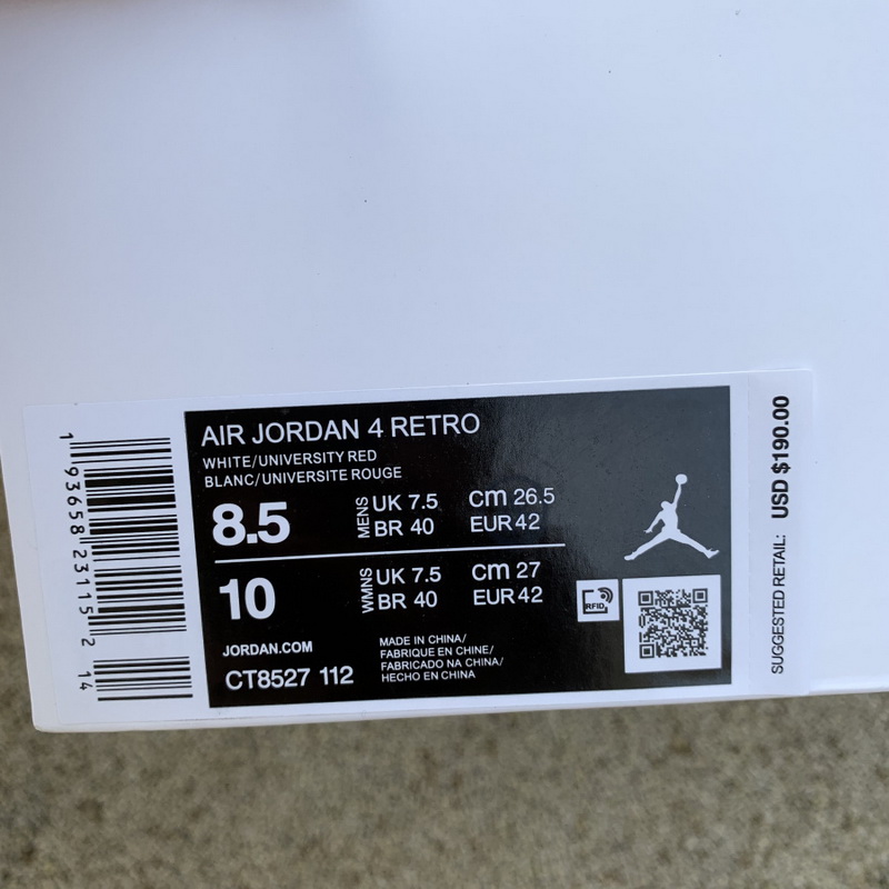 Air Jordan 4 “Red Metallic”