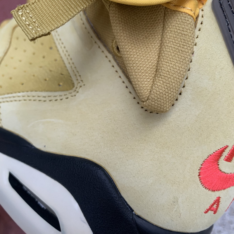 Travis Scott x Air Jordan 6 Wheat Yellow
