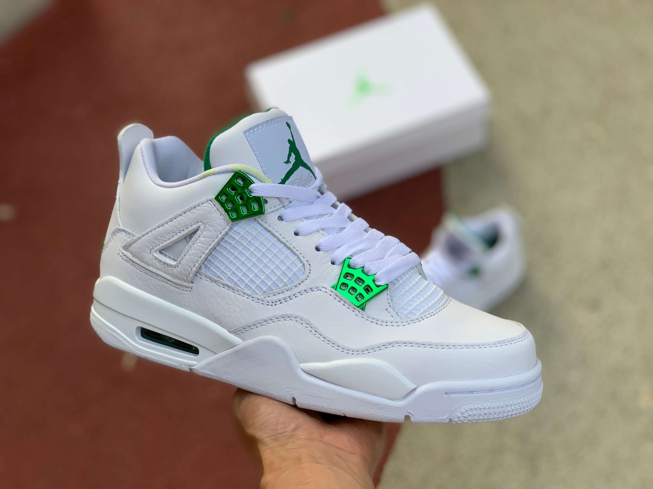 Air Jordan 4 Pine Green