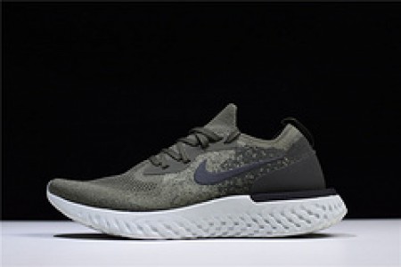 nike epic react flyknit olive