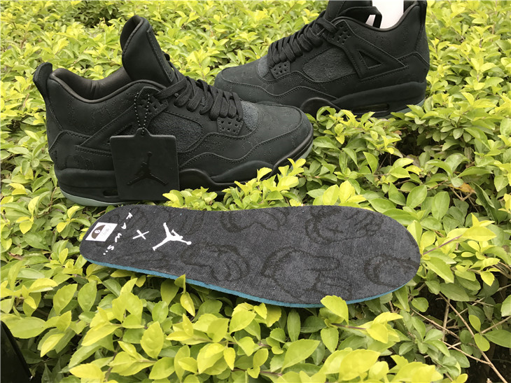 KAWS x Air Jordan 4 Black