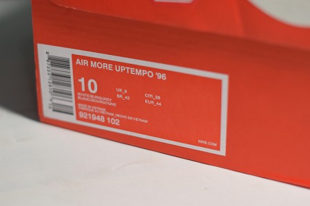 Nike Air More Uptempo 96 White Varsity Red