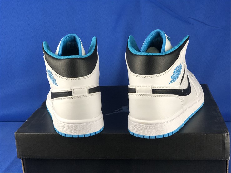 Air Jordan 1 Mid“ Laser Blue”