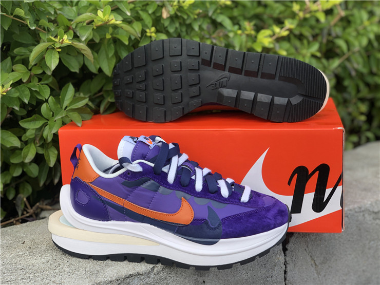 Sacai x Nike VaporWaffle ''Purple Orange''