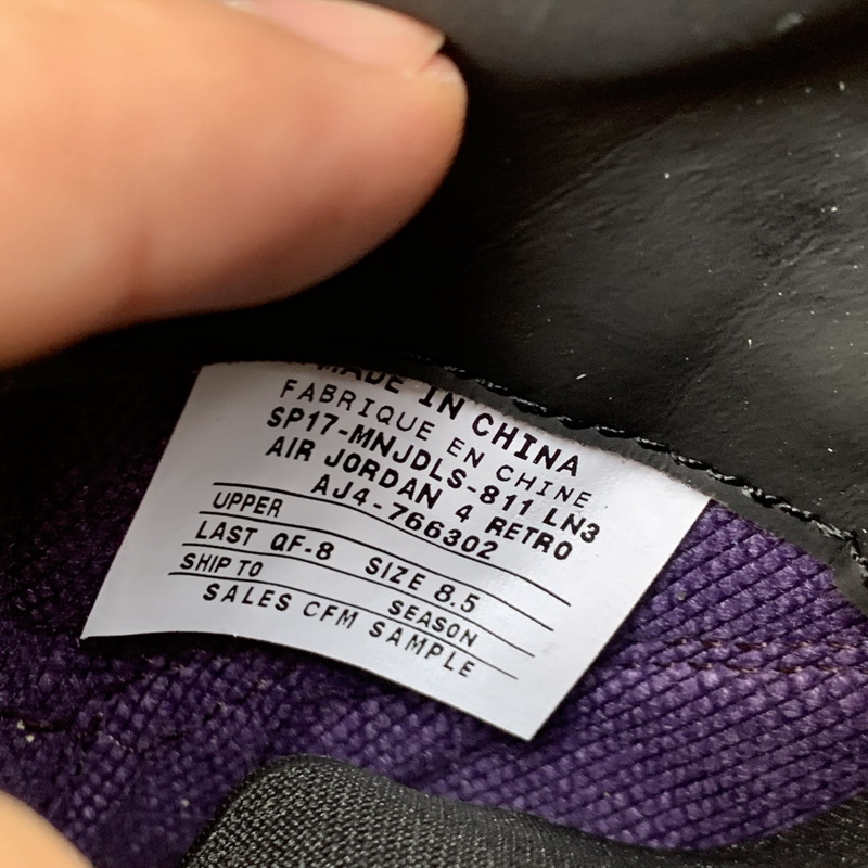 Travis Scott x Air Jordan 4 Purple