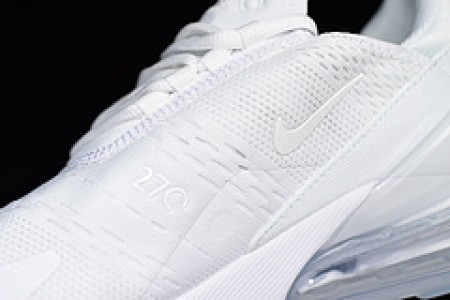 Nike womens Air Max 270 TripleWhite