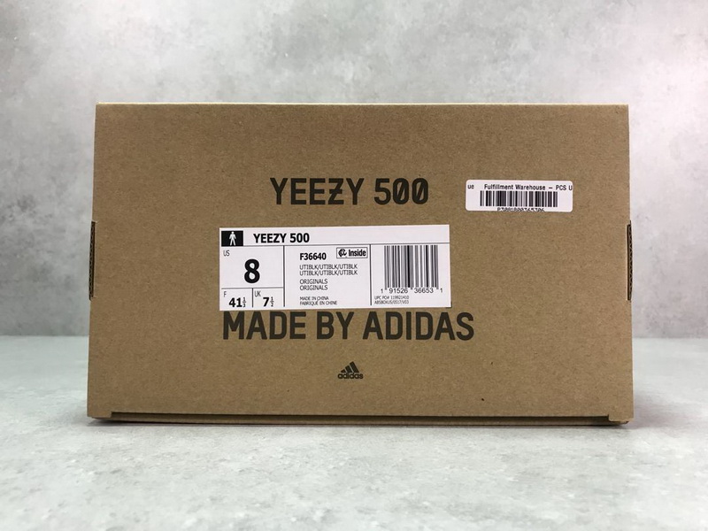 AD Yeezy Desert Rat 500 Tripe Black