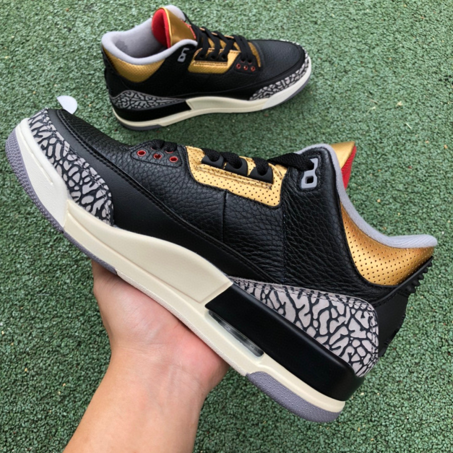 Air Jordan 3 WMNS “Black Gold”