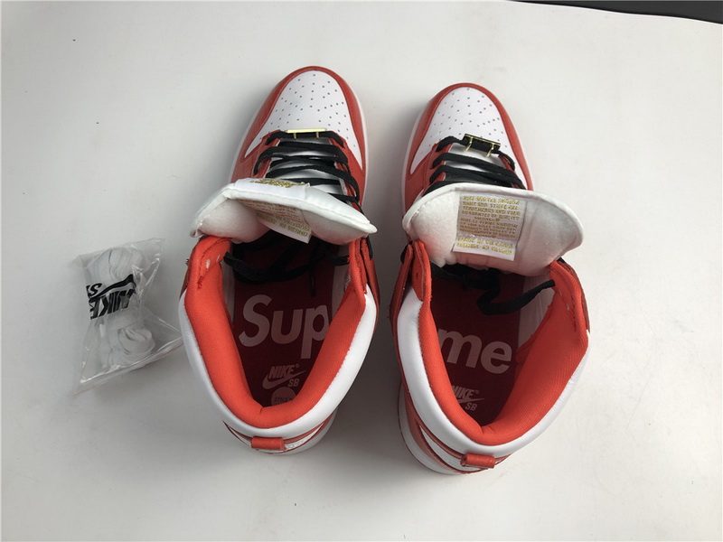 Nike SB Dunk High Supreme Orange