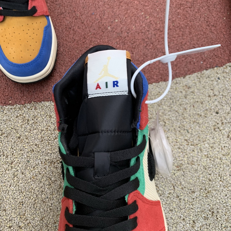 Jordan 1 Mid Fearless Blue the Great