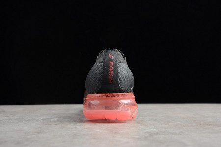 NikeLab Air VaporMax FlyknitBlack/Big Red womens