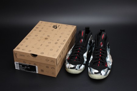 Nike Air Foamposite One PRM Fighter Jet mens