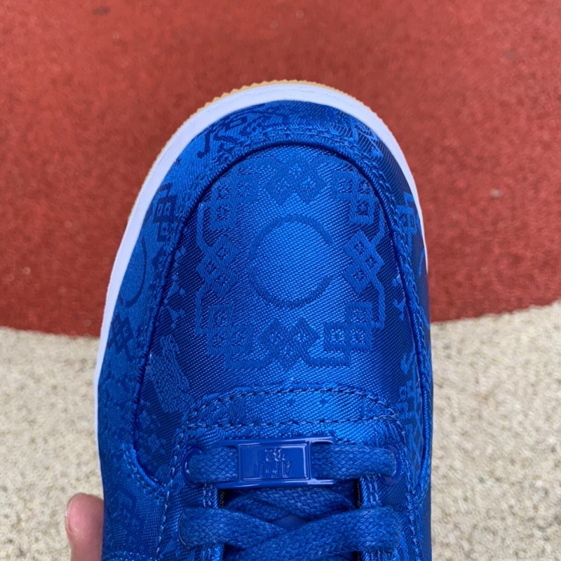 CLOT x Nike Air Force 1 Low Blue