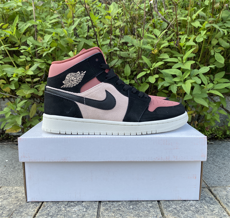 Air Jordan 1 Mid ''Rouge Gouache''