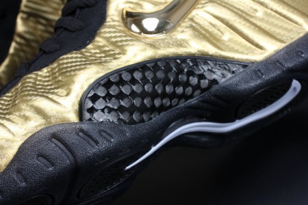 Air Foamposite Pro Metallio Gold Black mens