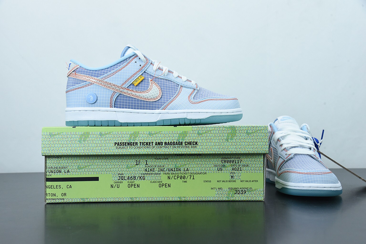 Nike Dunk Low Union Passport Pack Blue