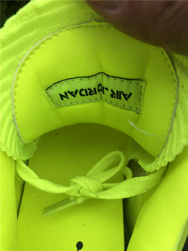 Air Jordan 4 Flyknit Fluorescent Green