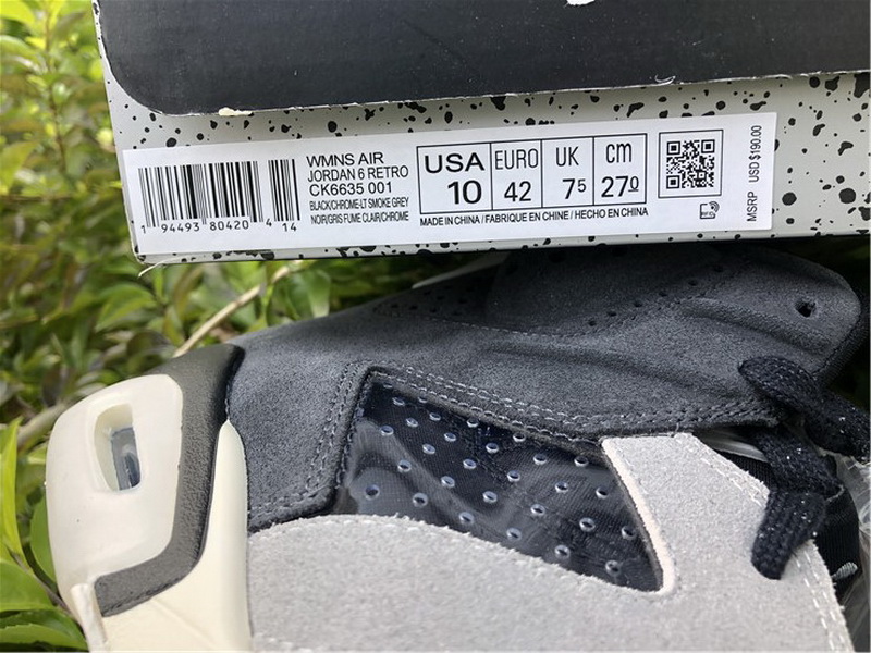 Air Jordan 6 WMNS “Smoke Grey”