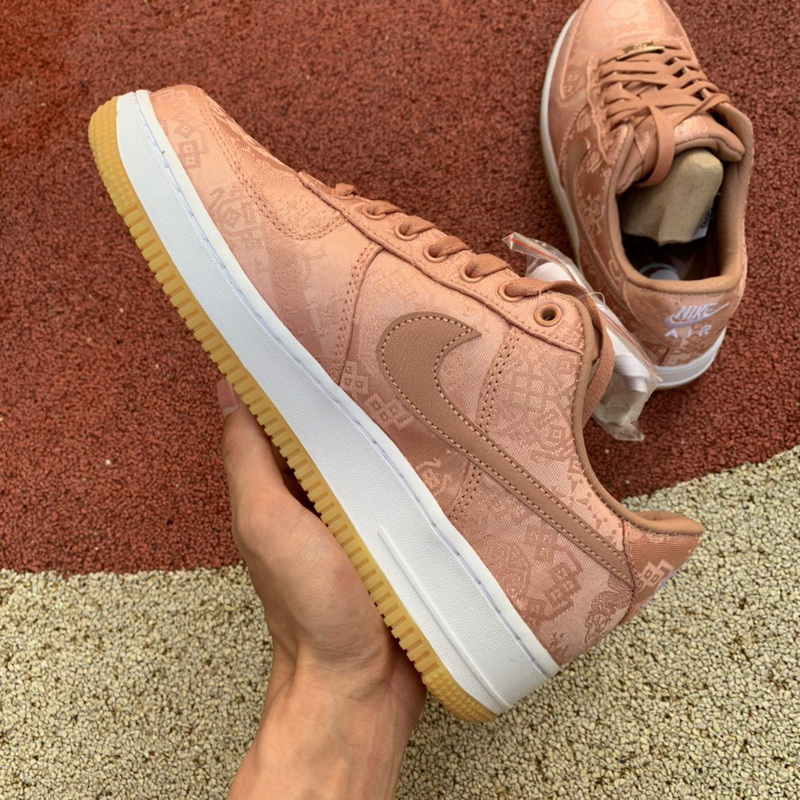 CLOT x Nike Air Force 1 Low “Rose Gold”