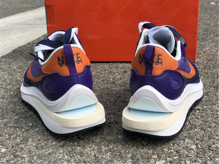 Sacai x Nike VaporWaffle ''Purple Orange''