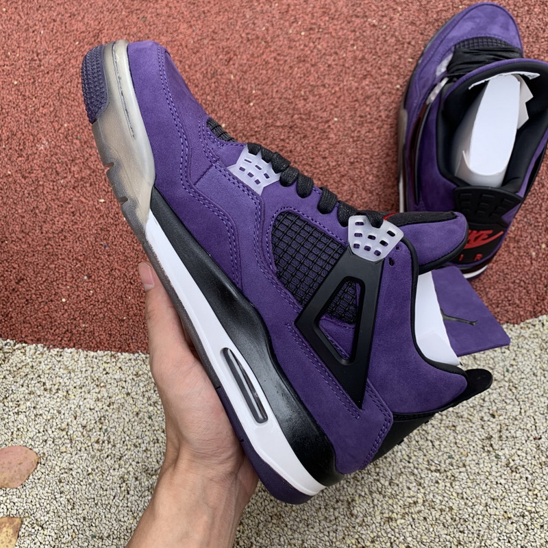 Travis Scott x Air Jordan 4 Purple