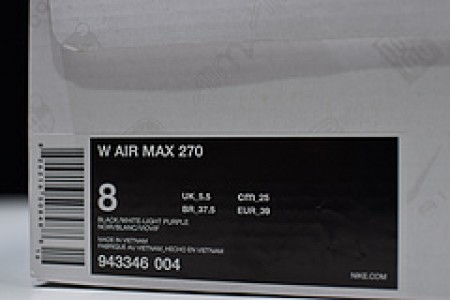 Nike AIR MAX 270 black orange