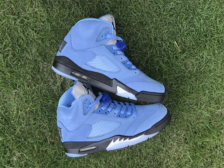 Air Jordan 5 UNC North Carolina Blue