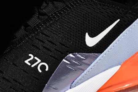 Nike AIR MAX 270 black orange