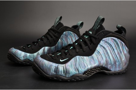 Nike Air Foamposite One PRM Abalone Black/Aurora Green mens