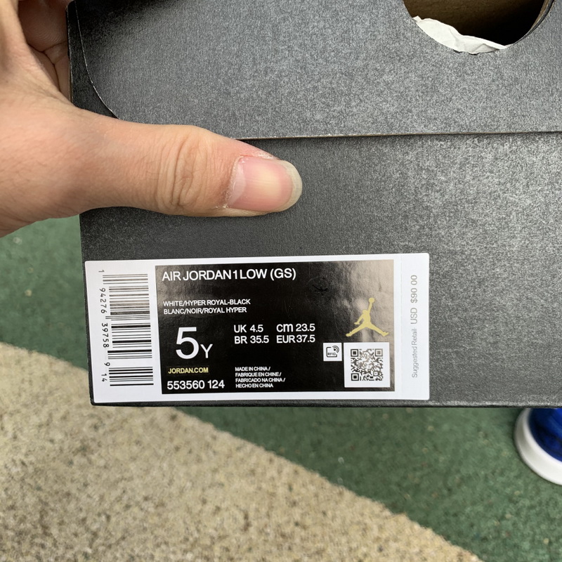 Air Jordan 1 Low Game Royal