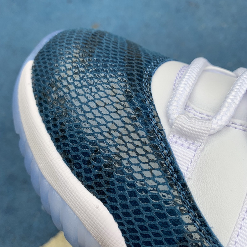 Air Jordan 11 Low “Navy Blue Snakeskin”