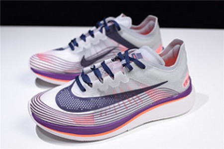 Nike mens Lab Zoom Fly SP grey purple orange