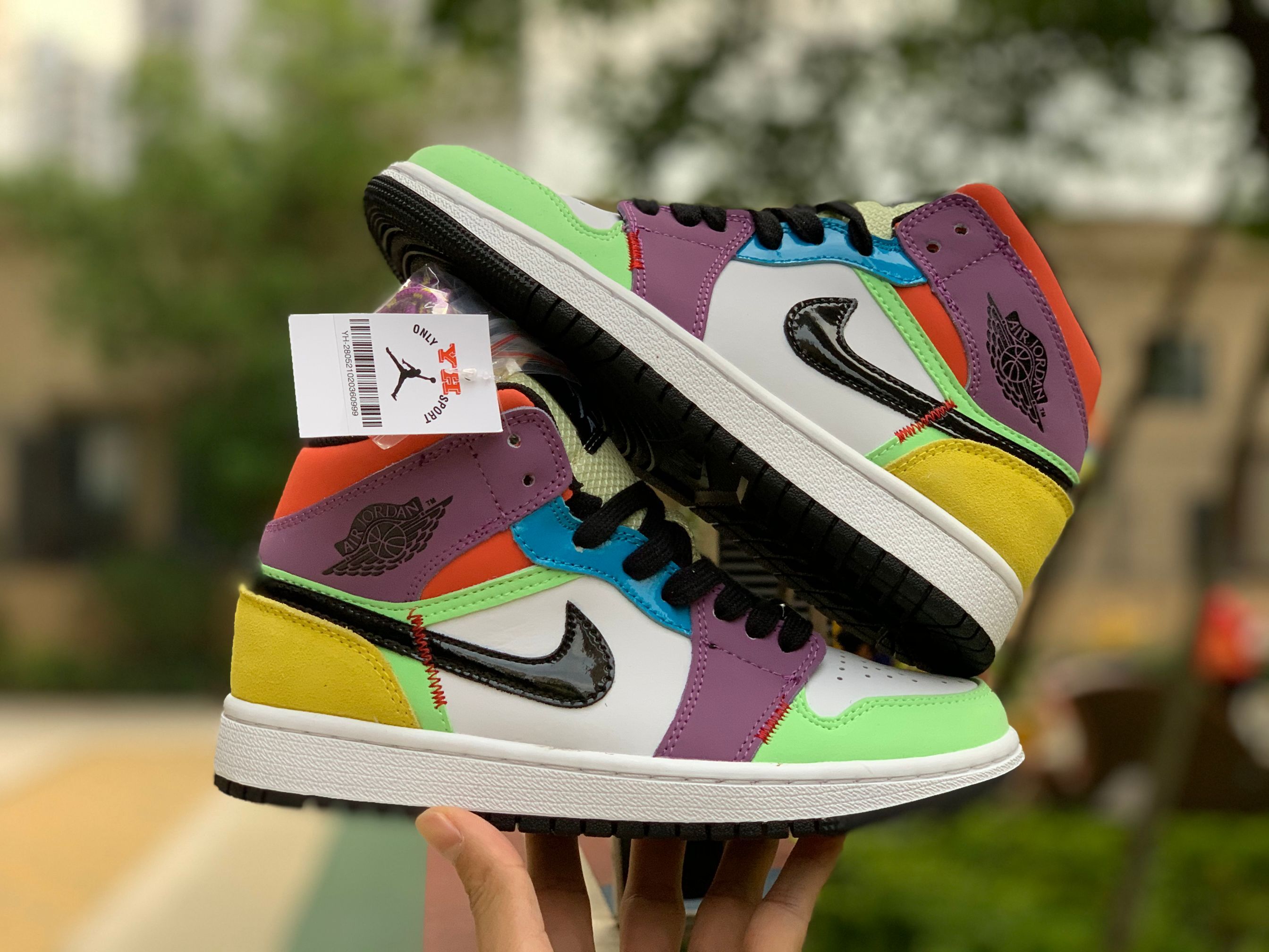Jordan 1 Mid Multi-Color