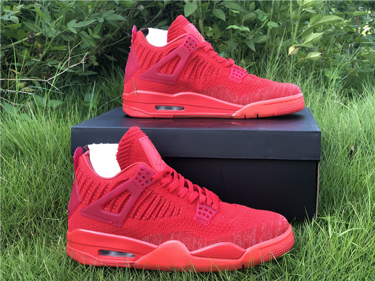 Air Jordan 4 Flyknit Red