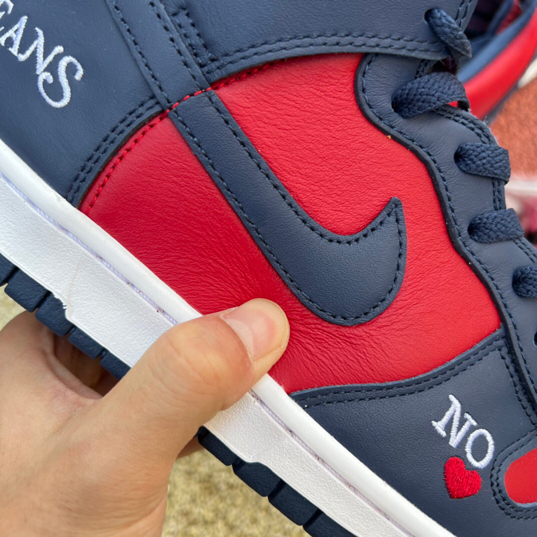 Supreme x Nike SB Dunk High “By Any Means”