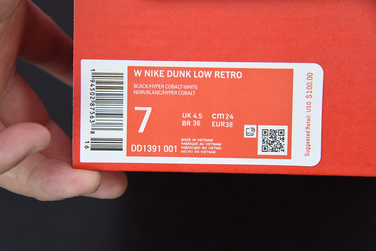 Nike SB Dunk Low Lot Red/White Paisleye