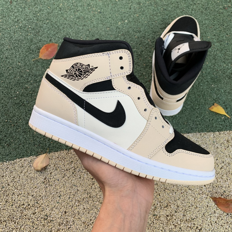 Jordan 1 Mid Barely Orange Light Violet