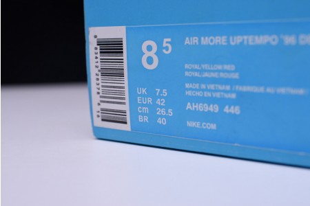 Nike Air More Uptempo Doernbecher Blue Jay mens