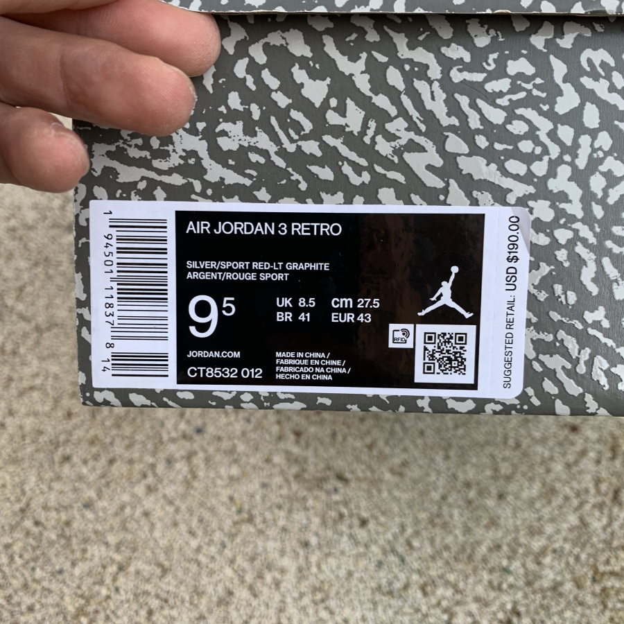 Air Jordan 3 “Cool Grey”