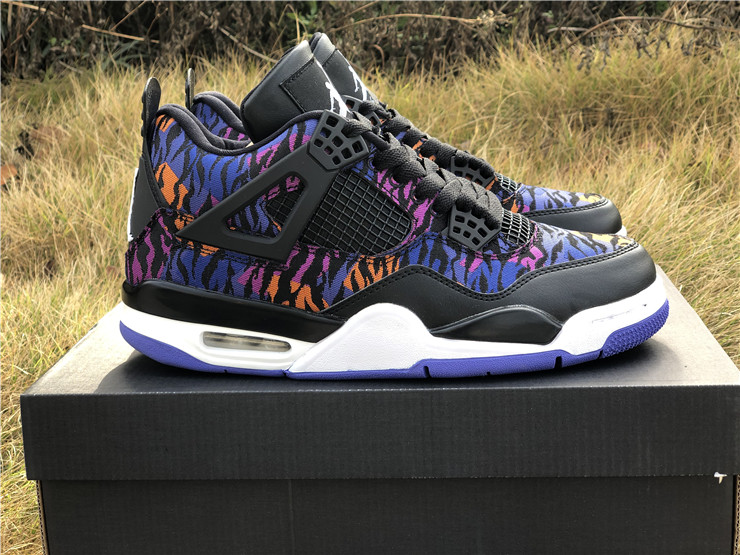 Air Jordan 4 Tiger Pattern Camouflage