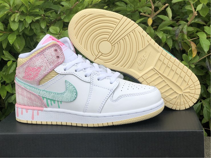 Air Jordan 1 Mid ''Paint Drip''