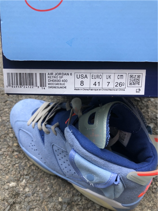 Air Jordan 6 North Carolina