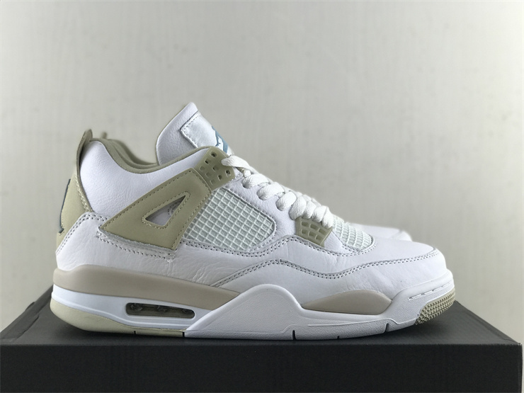 Air Jordan 4 GS Linen Platinum