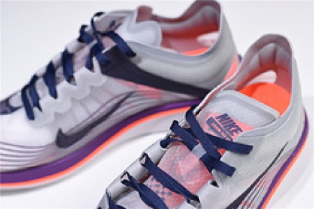 Nike mens Lab Zoom Fly SP grey purple orange
