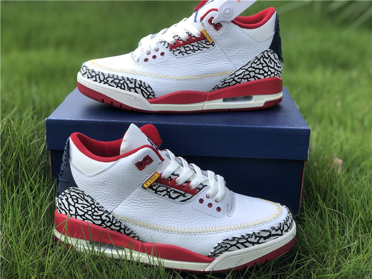 Air Jordan 3 “White Red Blue”