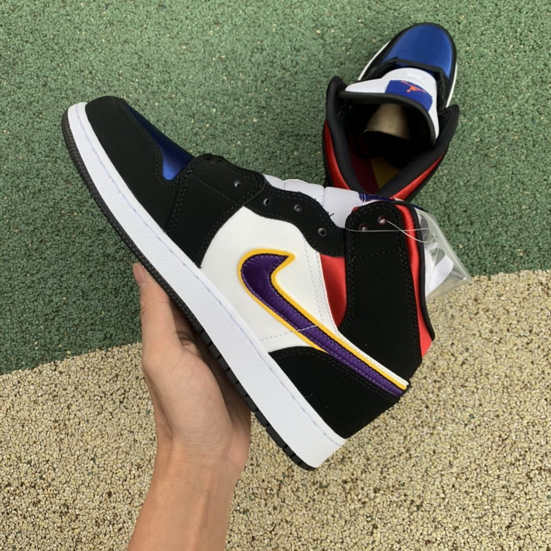 Jordan 1 Mid Lakers
