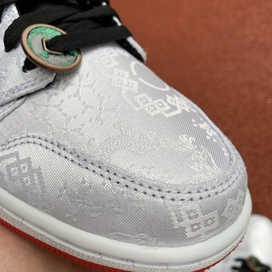 Jordan 1 Mid Fearless Edison Chen CLOT