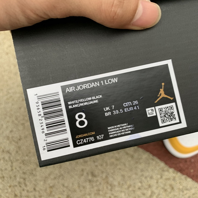 Air Jordan 1 Low Laser Orange