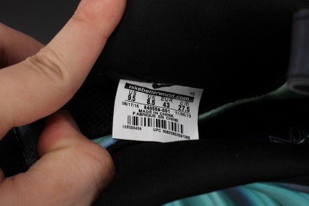 Nike Air Foamposite One Northern Lights Black/Green mens