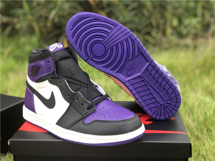 Air Jordan 1 “Black Purple Toe”